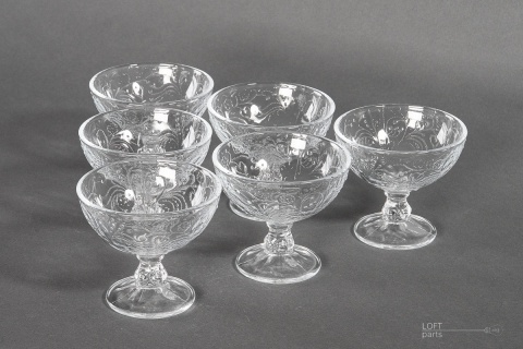 komplet pucharków kaszmir