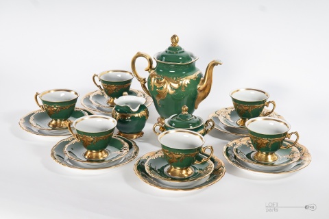 komplet do kawy fryderyka porcelana wawel krzysztof wałbrzych