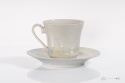 filiżanka ze spodkiem porcelana bogucice