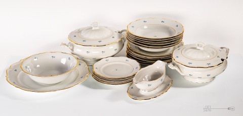dinner set porcelain wałbrzych