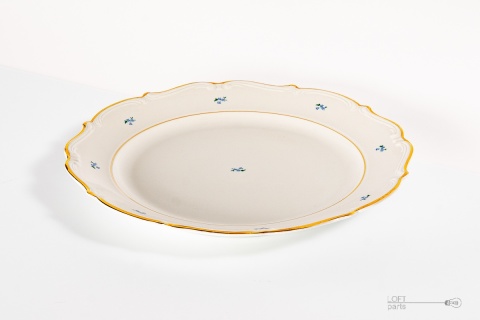 dessert plate porcelain wałbrzych