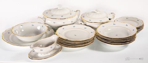 dinner set  porcelain wałbrzych