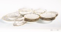 large lunch set porcelain wałbrzych