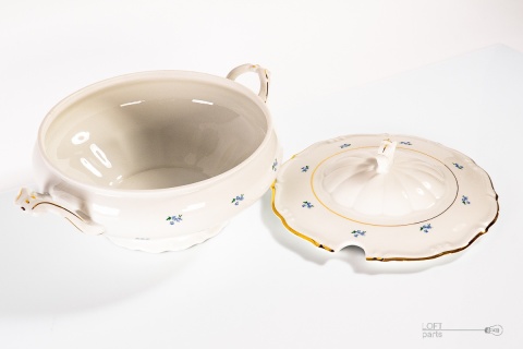 porcelain wałbrzych soup vase