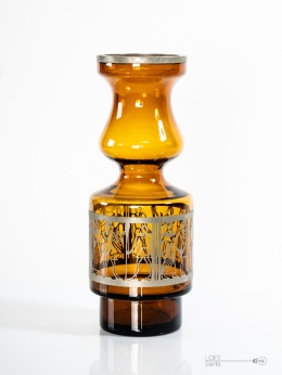 wazon z oplotem huta szkła hortensja