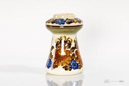 fajansowy wazon koło