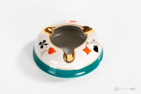 popielniczka porcelana ćmielów