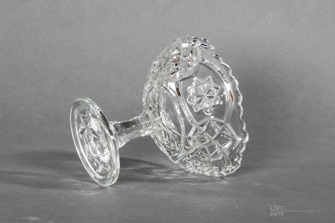 szkło hortensja vintage