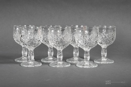 kieliszki winogrona huta szkła ząbkowice