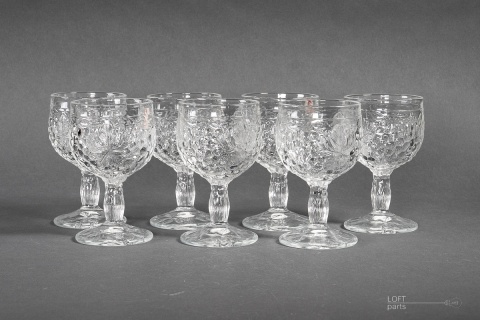 kieliszki winogrona huta szkła ząbkowice