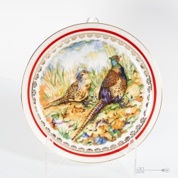 patera z bażantami fabryka porcelany krzysztof