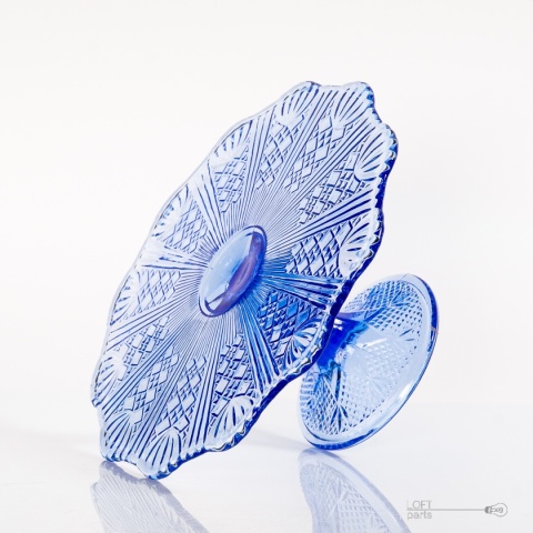 kobaltowa patera 320 ząbkowice