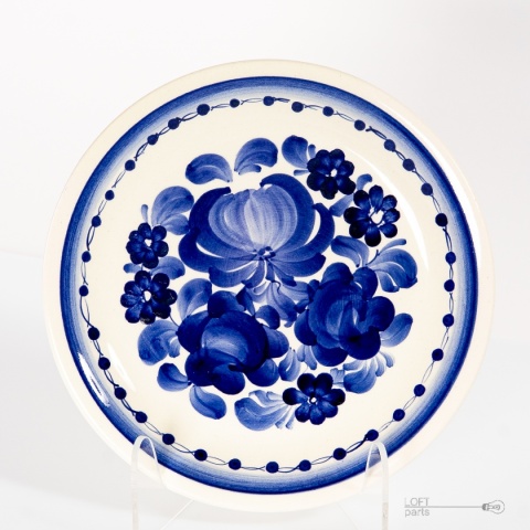 fajansowa patera prl