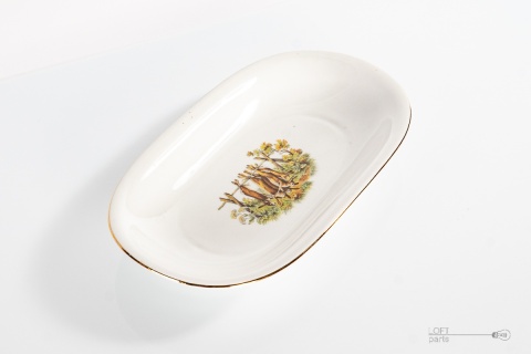 półmisek myśliwski porcelana wałbrzych