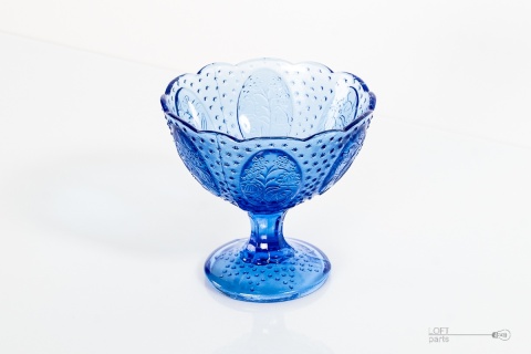 pucharek medaliony huta szkła ząbkowice