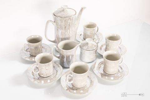 komplet do kawy porcelana włocławek