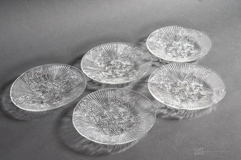 talerzyki wachlarze huta szkła ząbkowice