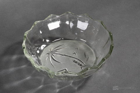 bowl palm glassworks hortensja