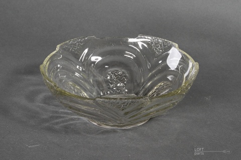 miska art deco huta szkła hortensja