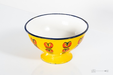 emaliowana miska prl