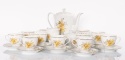 coffee set feston porcelain ćmielów