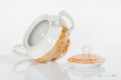 sugar box porcelain prl