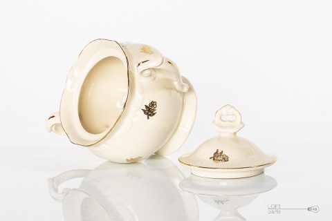 Porcelanowa cukiernica