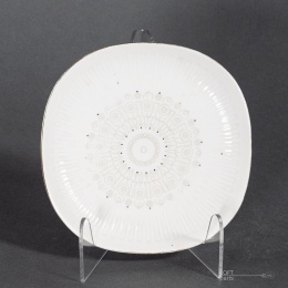 porcelanowy talerzyk prl wałbrzych