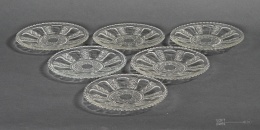 set of plates 1210 glassworks zabkowice