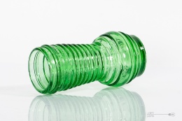 green ring vase