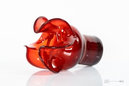 a vase donkey glassworks barbara