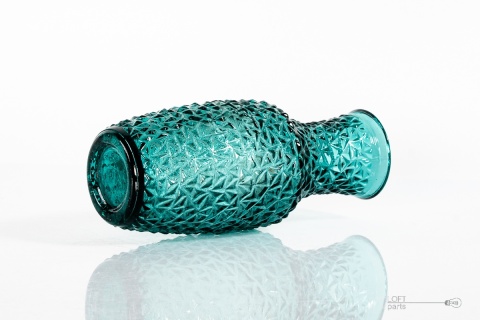 Turquoise pradniczanka  glass