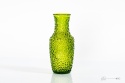 zielony wazon lodowy grys huta szkła prądniczanka