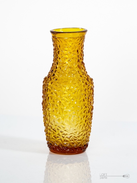 ice grit vase pradniczanka glassworks