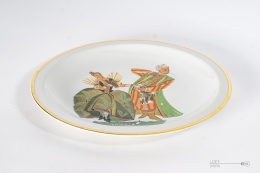 patera Polish dance polonez porcelain wawel