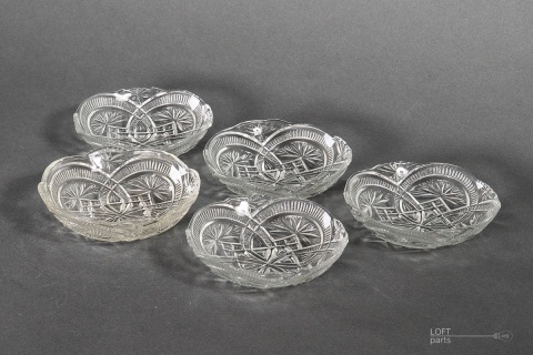 miseczki verre brilant huta szkła ząbkowice