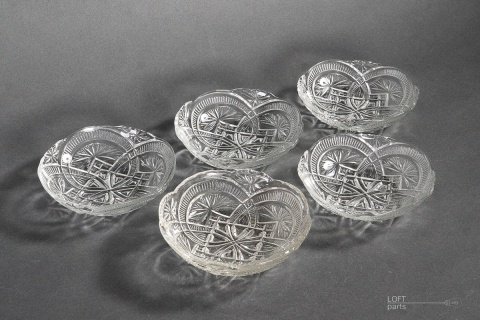 salaterki verre brilant huta szkła ząbkowice