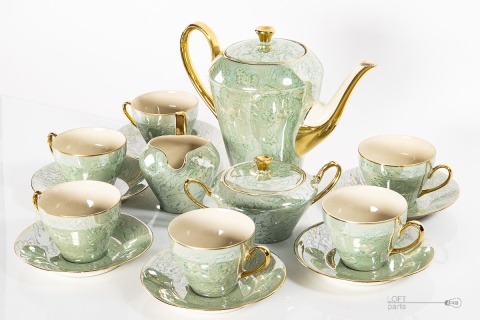 porcelanowy serwis do kawy janka chodzież