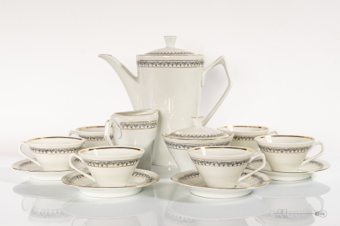 coffee set elżbieta porcelain chodzież