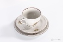 filiżanka ze spodkiem porcelana bogucice
