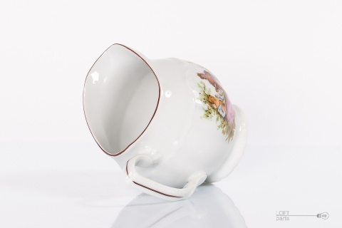 porcelanowy mlecznik prl