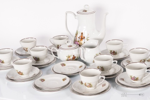 serwis do kawy porcelana bogucice