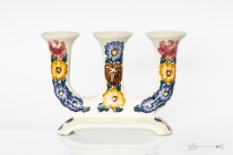 Candlestick faience koło