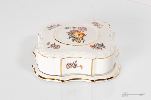szkatułka porcelana ćmielów