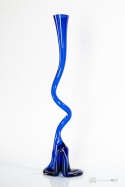 vase flute krosno glassworks