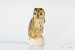 figurka sowa porcelana chodzież