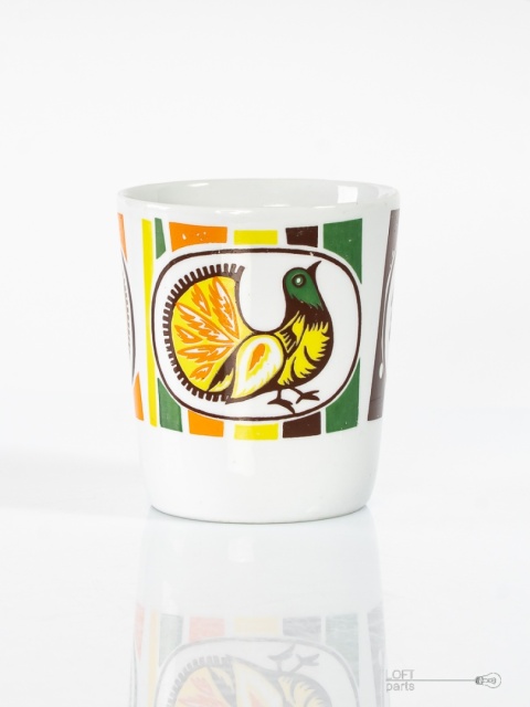 kubek z pataszkiem porcelana chodzież