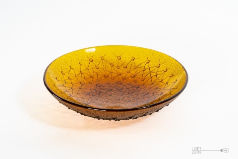 Honey bowl białystok glassworks