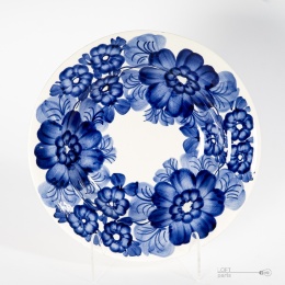 plate koło Faience