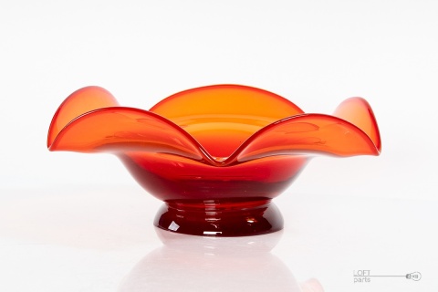 szkło kolorowe prl